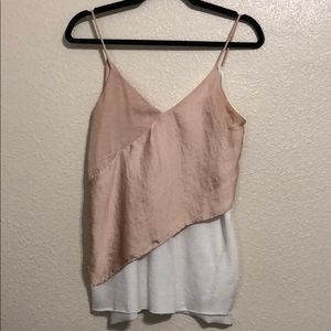 Satin tank top